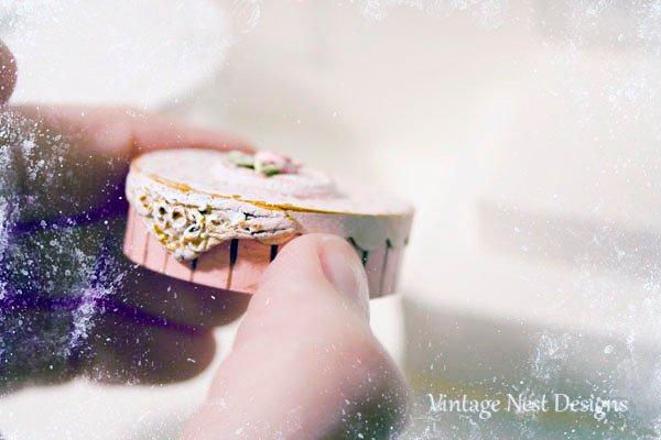 Box No.40 Dollhouse Miniature Handmade image 1