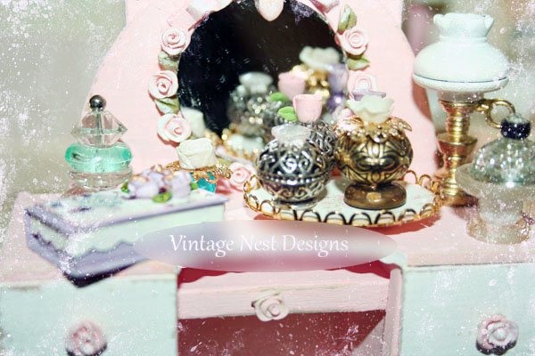 Box No.29 Dollhouse Miniature Handmade for Dolls image 5