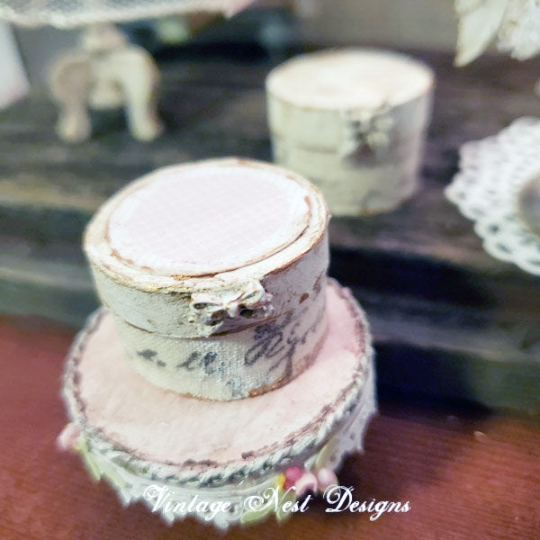 Box No.103 Dollhouse Miniature Handmade image 2