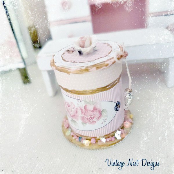 Box No.87 Dollhouse Miniature Handmade image 2