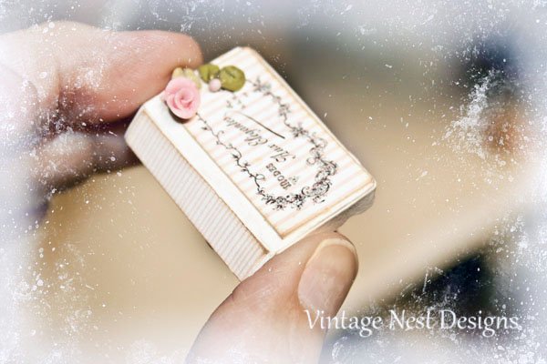Box No.20 Dollhouse Miniature Handmade image 9