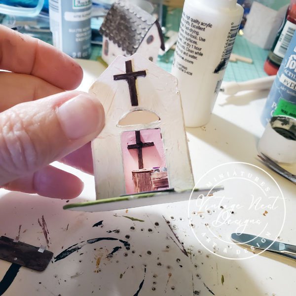 Church House No.5 Handmade Miniature image 24