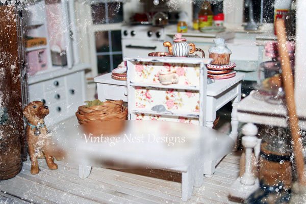 Shelf No.4 Dollhouse Miniature Handmade image 5