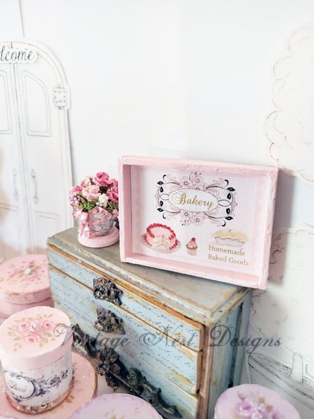 Bakery Sweets No.4:2 Dollhouse Miniature Handmade image 3