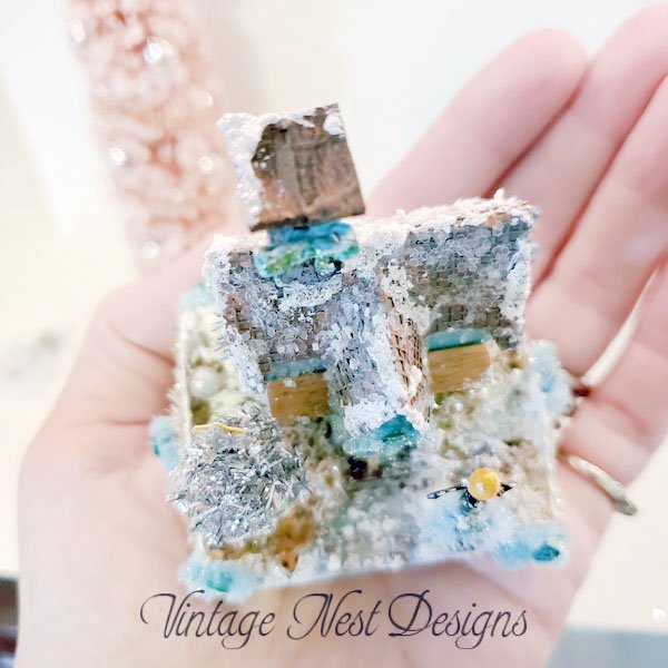 Putz Glitter Holiday House No.30 Handmade Miniature image 7