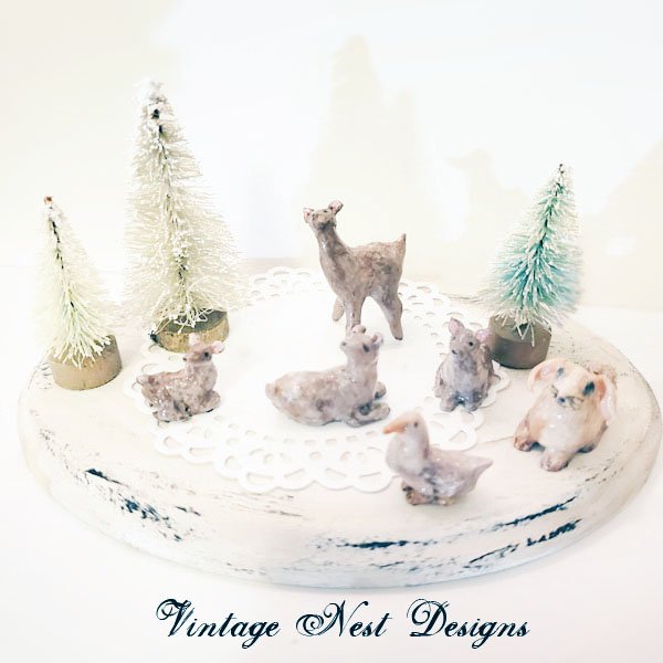 Deer No.1 Dollhouse Miniature Handmade image 6