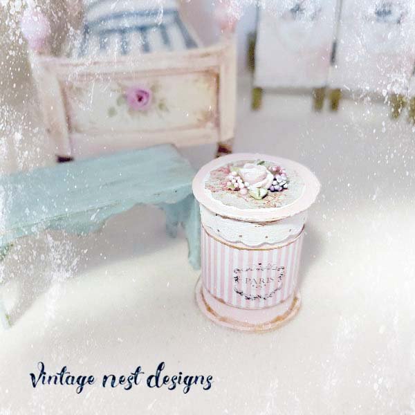 Box No.79 Paris Dollhouse Miniature Handmade image 4