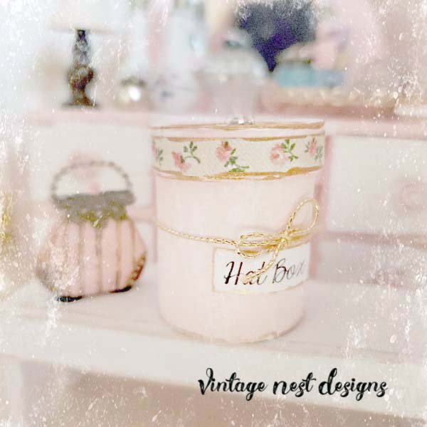 Box No.77 Dollhouse Miniature Handmade image 1