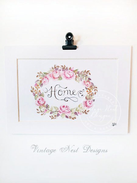 Flowers Home No.1 Original Watercolor Painting image 5