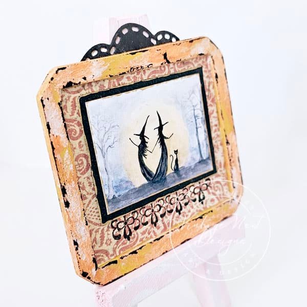 Dancing Witches No.1:4 Dollhouse Miniature Handmade image 3