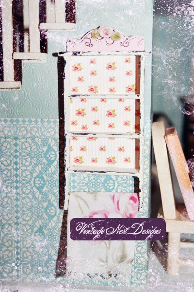 French Shelf No.33 Dollhouse Miniature Handmade image 0