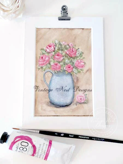 Flourishes No.18 Original Oil Painting image 2