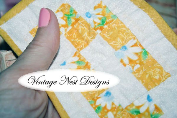 Quilt No.1 Dollhouse Miniature Handmade image 1