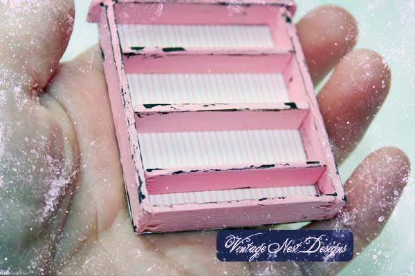 Shelf No.1 Dollhouse Miniature Handmade image 1