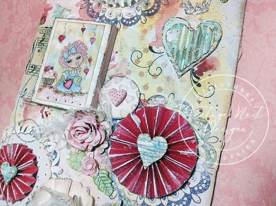 Altered Art No.10 Handmade Art image 1