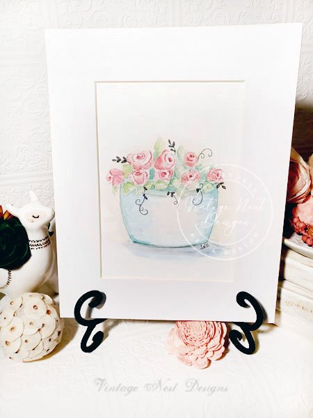 Shabby Roses No.1 Original Oil Painting image 0