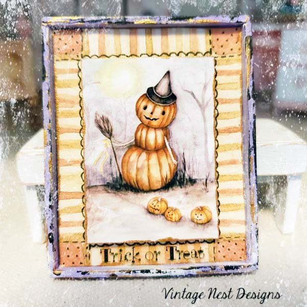 Halloween Pumpkins No.5:2 Dollhouse Miniature Handmade image 3