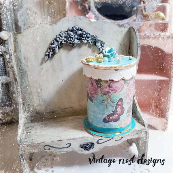 Box No.80 Dollhouse Miniature Handmade image 5