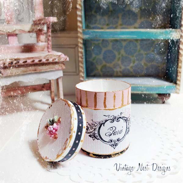 Box No.93 Dollhouse Miniature Handmade image 4