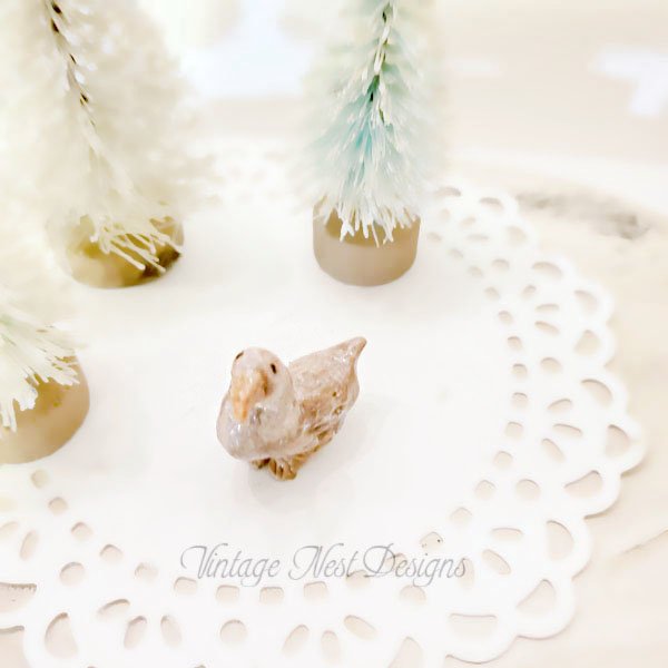 Duck No.1 Dollhouse Miniature Handmade image 1