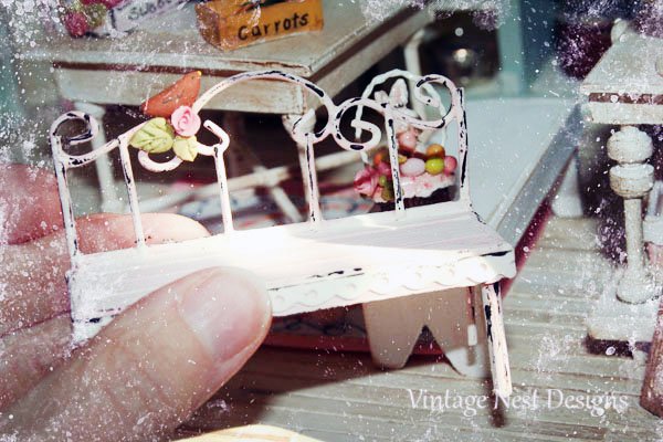 Bench No.6 Dollhouse Miniature Handmade image 4