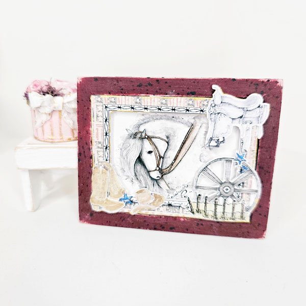 3D Andalusian Horse No.1:6 Dollhouse Miniature image 0