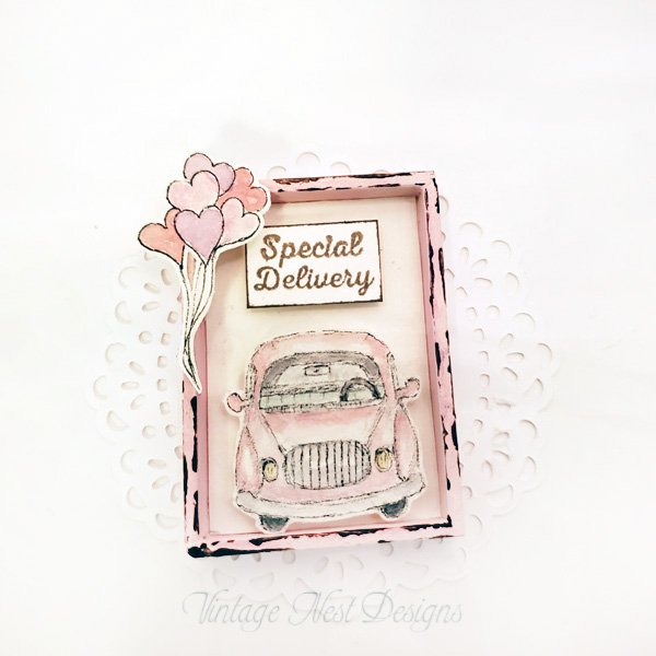 Special Delivery No.1 Dollhouse Miniature Handmade image 0