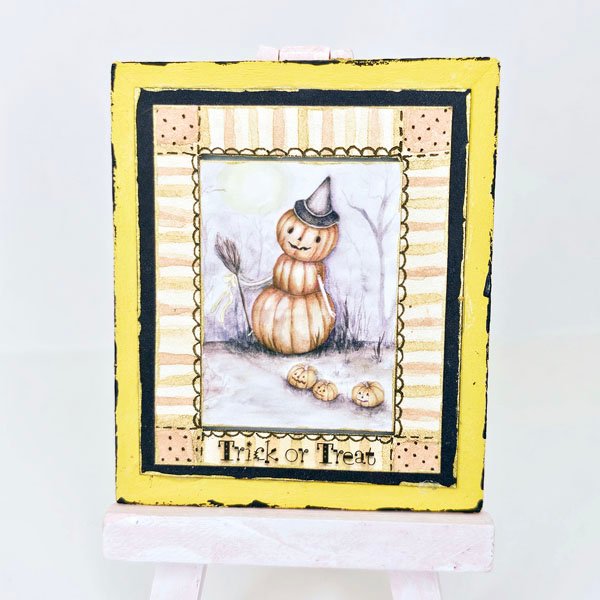 Halloween Pumpkins No.5:4 Dollhouse Miniature Handmade image 1