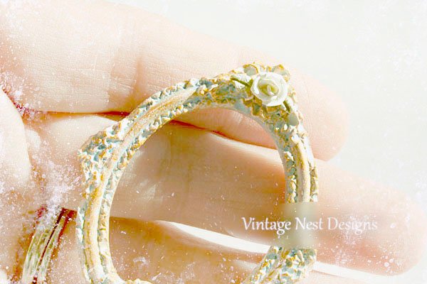 Frame No.5 Dollhouse Miniature Porcelain Handmade image 3
