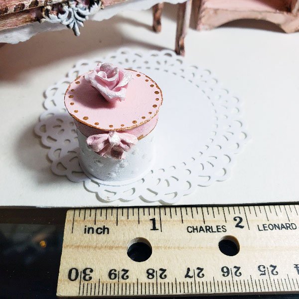 Box No.86 Dollhouse Miniature Handmade image 1