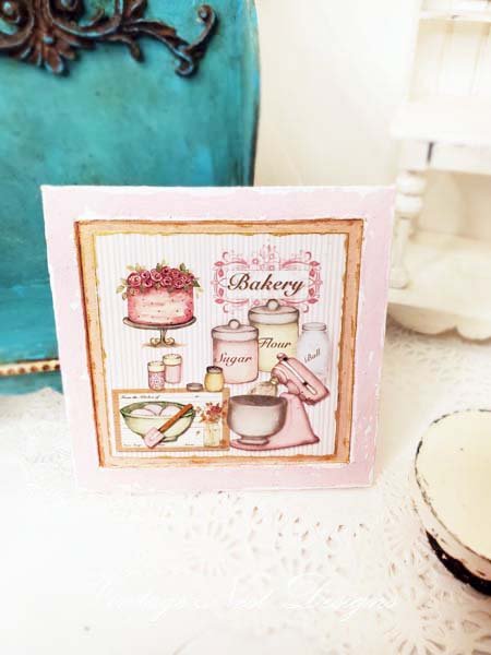 Bakery Pink Mixer No.1:5 Dollhouse Miniature Handmade image 8