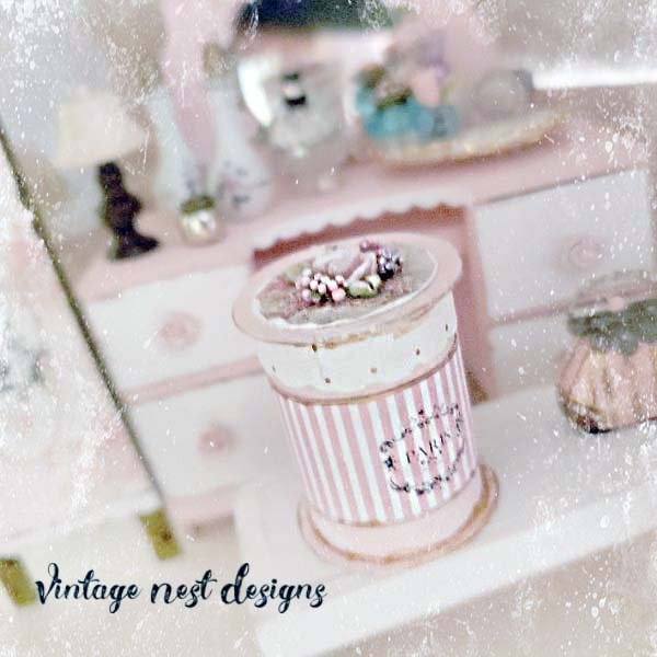 Box No.79 Paris Dollhouse Miniature Handmade image 3