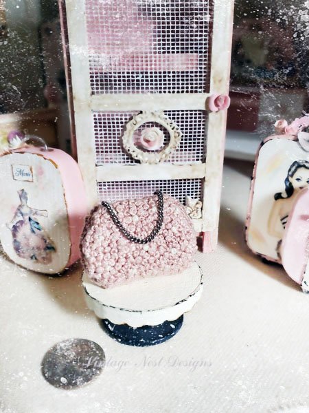 Purse No.20 Dollhouse Miniature Handmade image 5