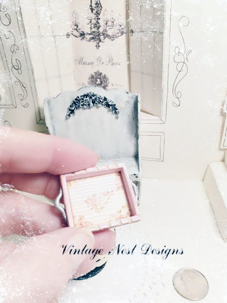 Tray No.3 Dollhouse Miniature Handmade image 4