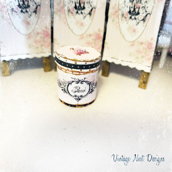 Box No.93 Dollhouse Miniature Handmade image 2