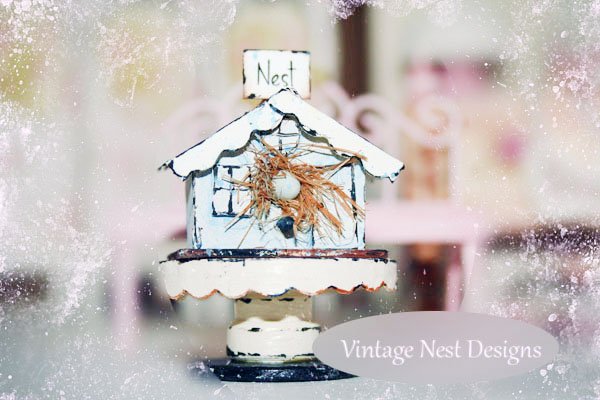 Bird Nest House No.9 Dollhouse Miniature Handmade image 5
