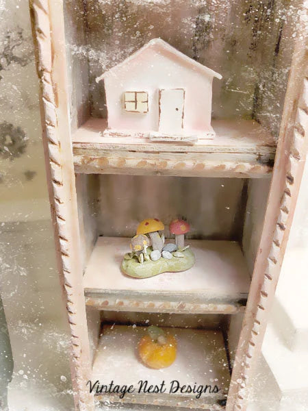Mushrooms No.1 Dollhouse Miniature Handmade image 1