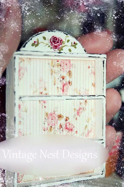 Shelf No.2 Dollhouse Miniature Handmade image 0