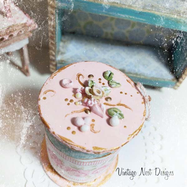 Box No.92 Dollhouse Miniature Handmade image 2